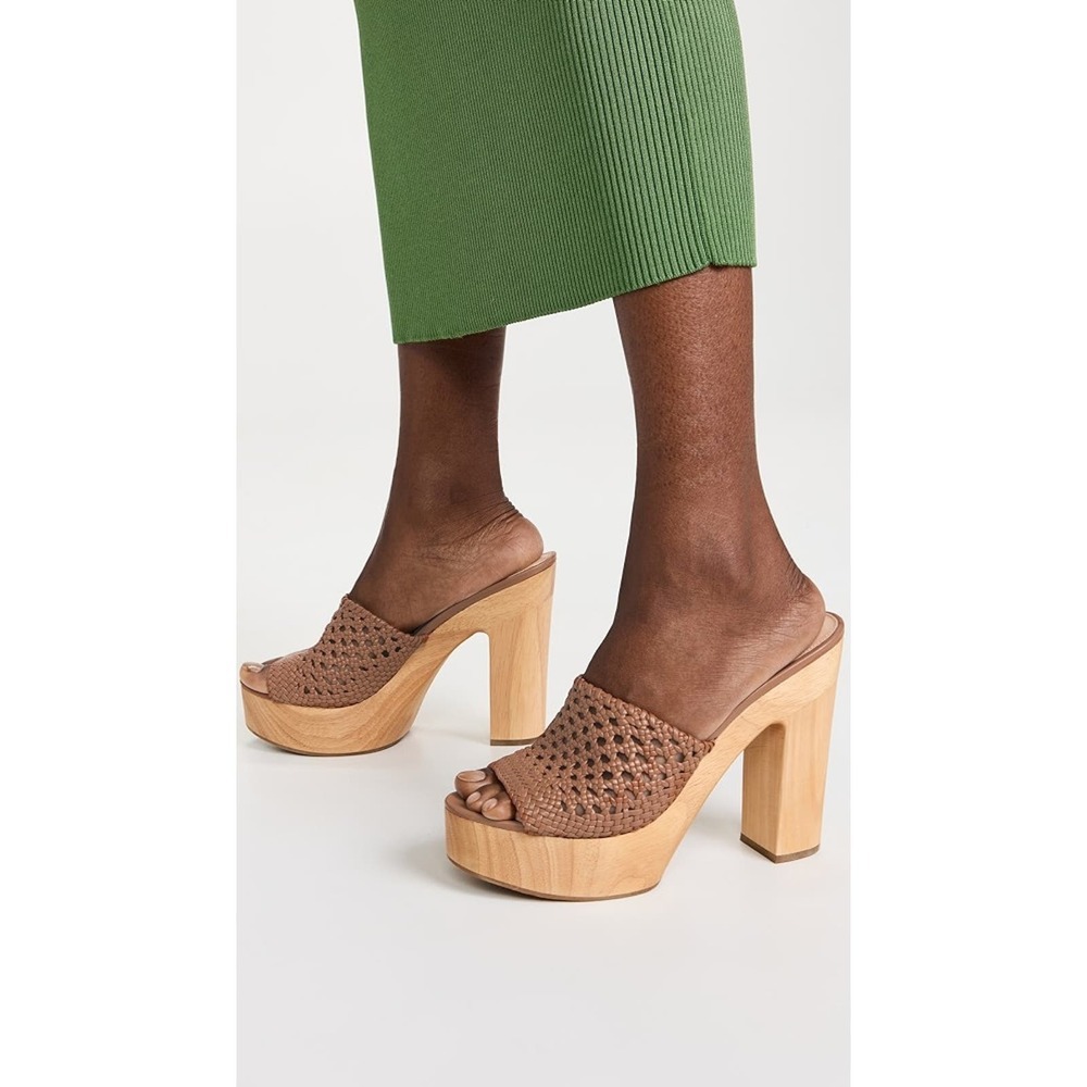 New $395 Veronica Beard Guadalupe Clog Sandal Size 9.5